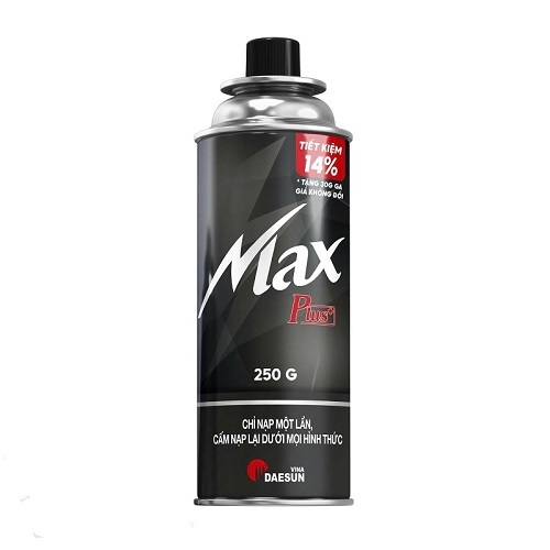 Bình Gas dã ngoại Max Plus 250G