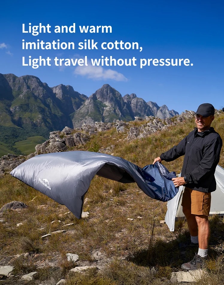 Túi ngủ NatureHike LW180 CNK2550WS026 75x190 - Ảnh 2